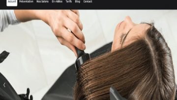 Nouveau site Internet pour Sébastien Walter Coiffeur
