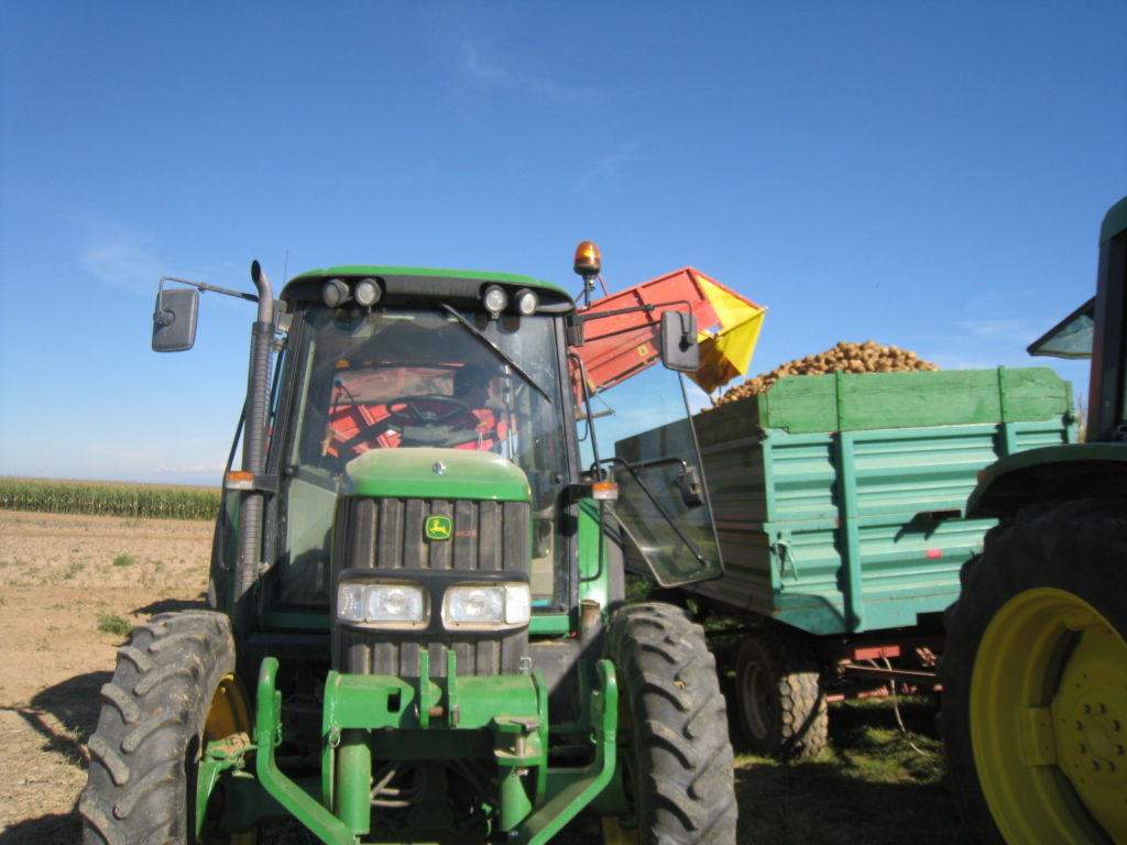 18/04/2020 Création de site Internet pour un producteur local la FERME REYMANN RAEDERSHEIM (68) avec possibilité de réservation en ligne des produits du terroir en circuit court. (Alsace) et sur la phto ci jointe une récolte de pommes de terre.