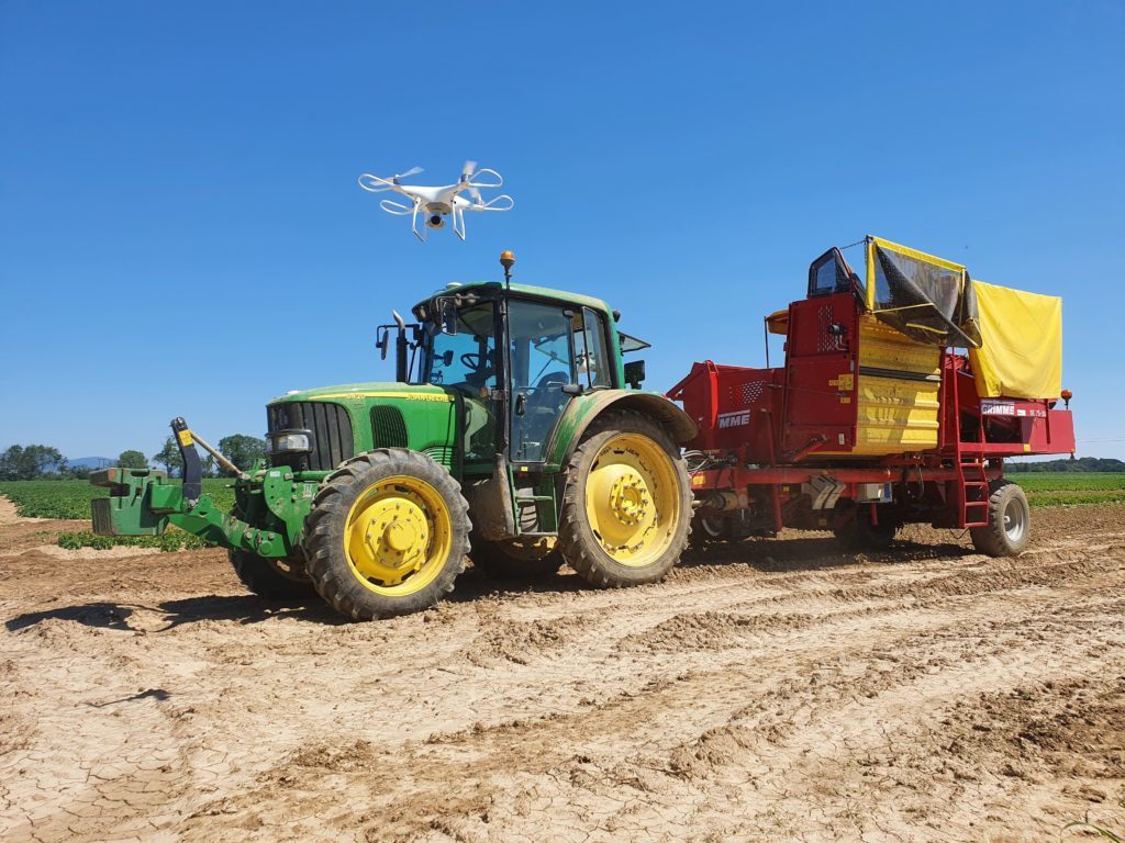 Vidéo de présentation à l'aide d'un drone pour la Ferme Reymann 68 Raedersheim