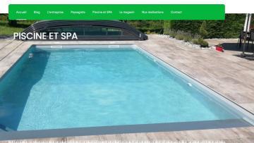 Création d’un nouveau site Internet pour Perrette paysagiste pisciniste