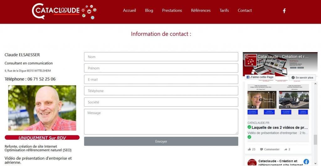 Vous souhaitez créer ou moderniser votre site internet ? en savoir + sur la vidéo de présentation ? Je mettrai mon expérience et savoir faire à votre service. Simple et rapide, il vous suffit de remplir le formulaire ci dessous pour un rdv sans engagement.
