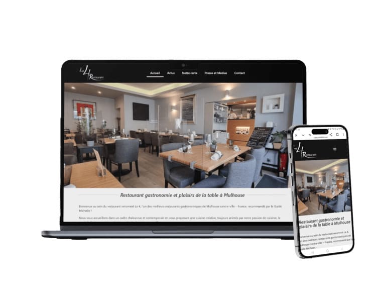 Restaurant gastronomique Le 4 à 68 Mulhouse création CataClaude