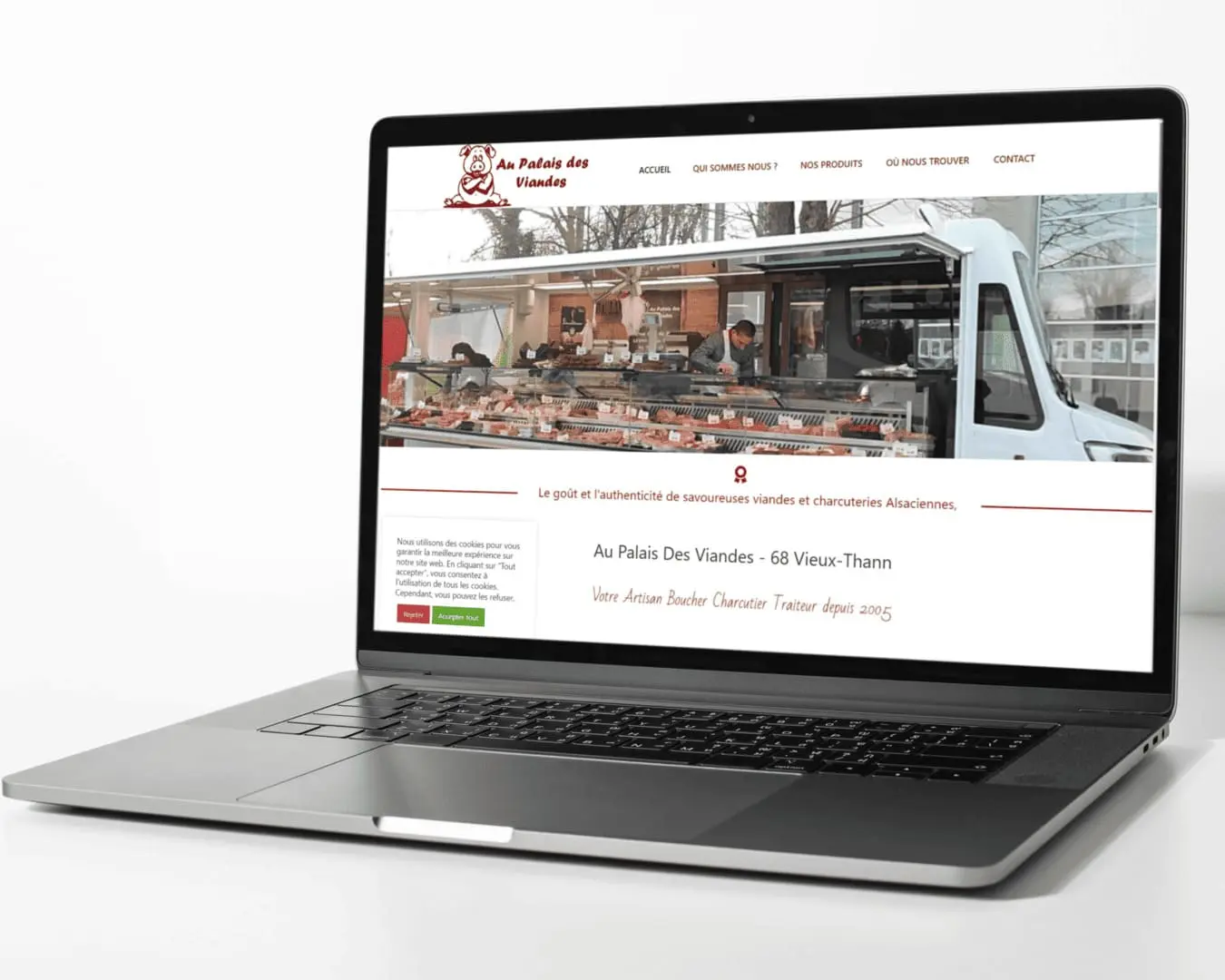 Références plus anciennes de clients satisfaits à 68 Thann avec cette création de site web par mes soins