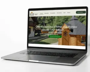 Ce nouveau site, récemment mis en ligne, apparaît aussi en première page de recherche. Pour obtenir de tels résultats, le design de la vitrine web et la rédaction de contenu page web adaptée au référencement Internet vont de pair.