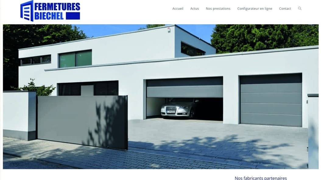 Création référencement SEO site web Fermetures Biechel 67 Kurtzenhouse près de Haguenau et Strasbourg