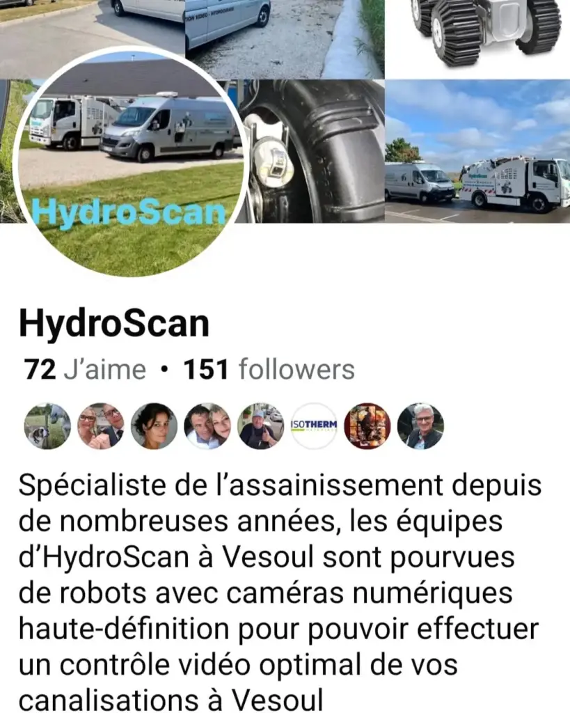 HydroScan à 70 Cubry Les Faverney
