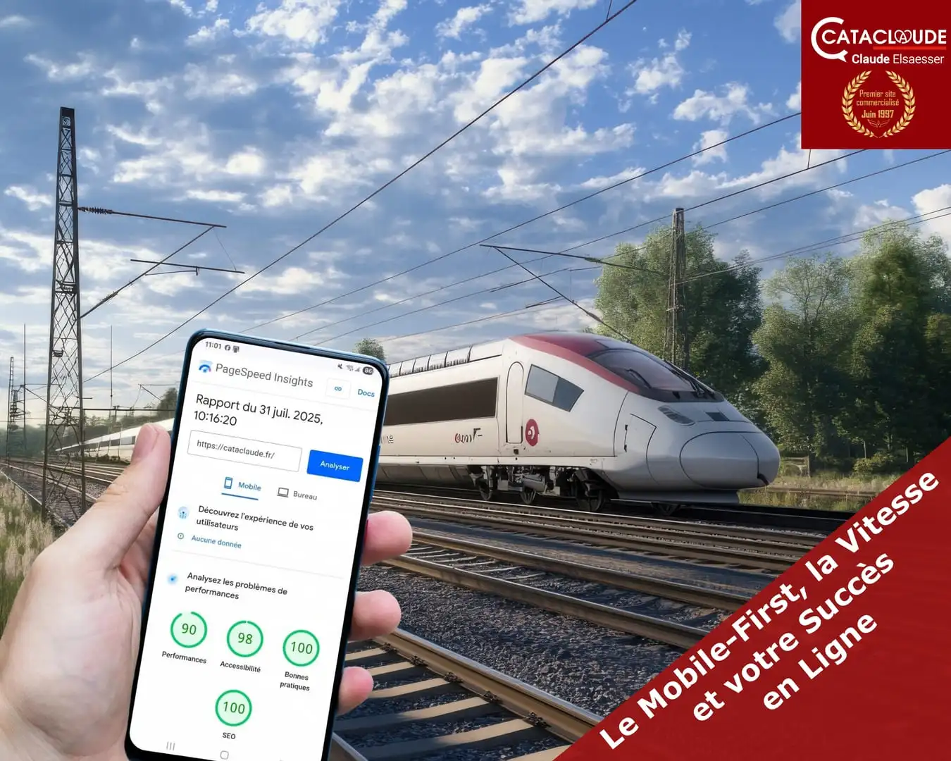 CataClaude : Votre Site Web, un Champion de la Vitesse et de l'Expérience Utilisateur