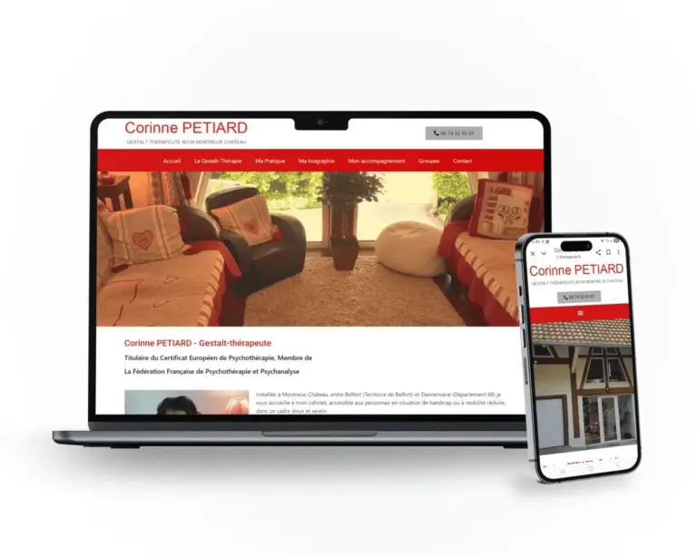 Installée à Montreux-Château, entre Belfort (Territoire de Belfort) et Dannemarie (Département 68) je vous accueille à mon cabinet, accessible aux personnes en situation de handicap ou à mobilité réduite, dans un cadre doux et serein. Diplômée de l’École Parisienne de Gestalt (EPG) et titulaire du Certificat Européen de Psychothérapie (CEP), j’assure des psychothérapies individuelles pour les adultes, les enfants et les adolescents ainsi que des thérapies de couples, familiales et de groupes.