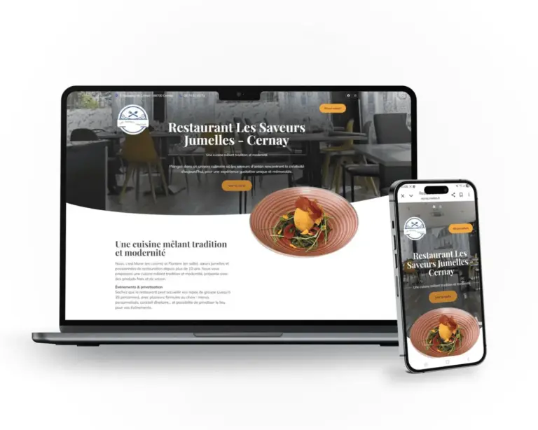 Nous, c’est Marie (en cuisine) et Floriane (en salle), sœurs jumelles et passionnées de restauration depuis plus de 10 ans. Nous vous proposons une cuisine mêlant tradition et modernité, préparée avec des produits frais et de saison.