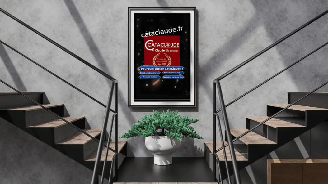 CataClaude, Claude Elsaesser, expert en marketing digital basé à 68 Wittelsheim, idéalement situé près de Mulhouse en Alsace, est spécialisé dans l’optimisation du référencement naturel et local, la création de sites Internet performants qui augmentent la visibilité des professionnels en ligne.
