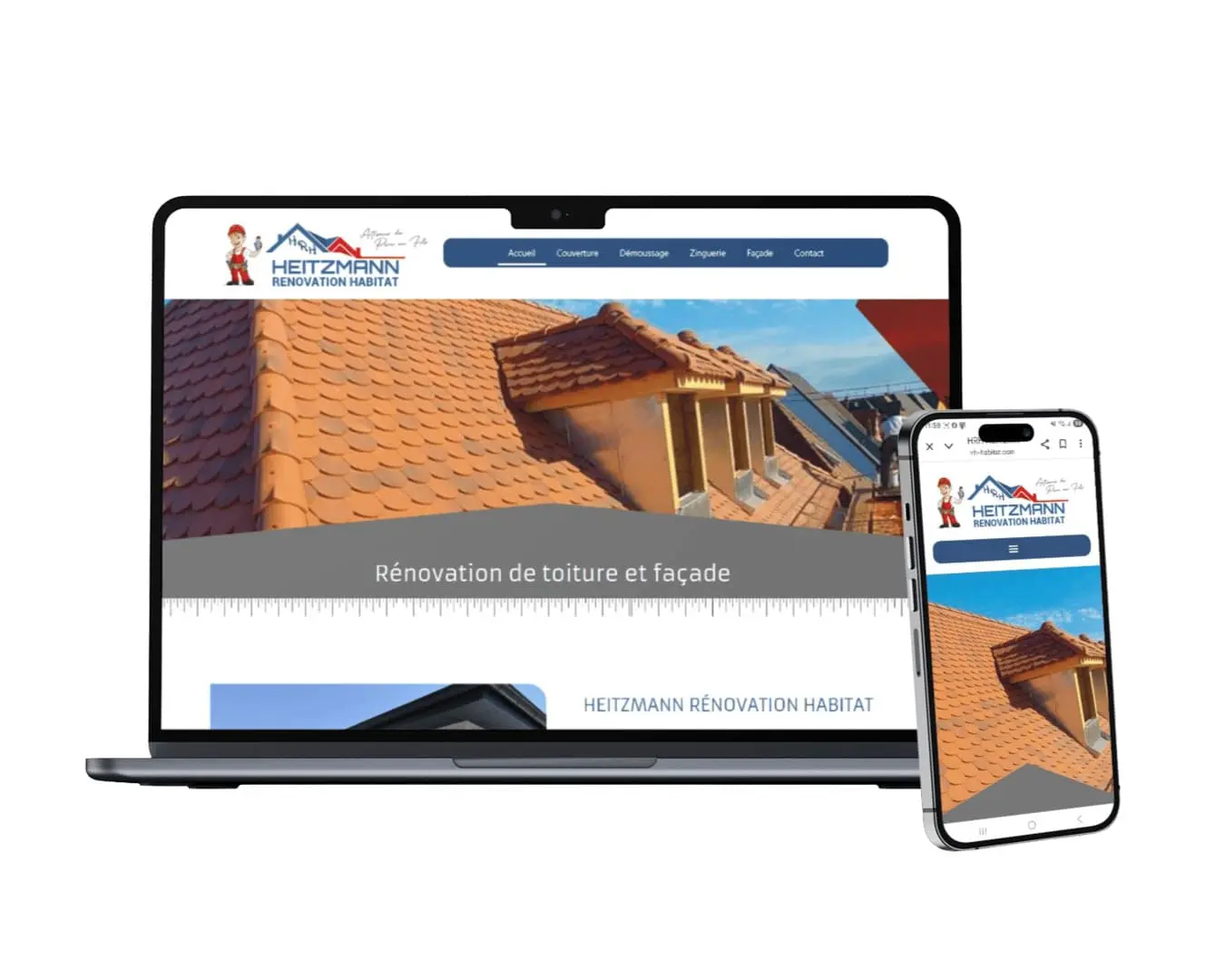 Rénovation de toiture et façade