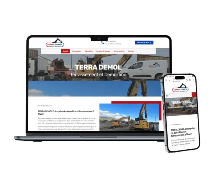 TERRA DEMOL Entreprise de démolition et terrassement à Thann Il est recommandé de faire appel à l’entreprise TERRA DEMOL située à 68 Thann / Cernay près de Mulhouse et spécialisée dans la démolition et le terrassement pour vos travaux de déconstruction, de rénovation ou d’aménagement extérieur.