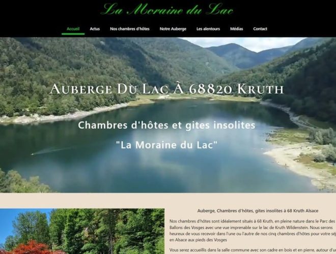 L'auberge du Lac et Chambres d'hôtes La Moraine du Lac sont idéalement situés à 68 Kruth, en pleine nature dans le Parc des Ballons des Vosges avec une vue imprenable sur le lac de Kruth Wildenstein